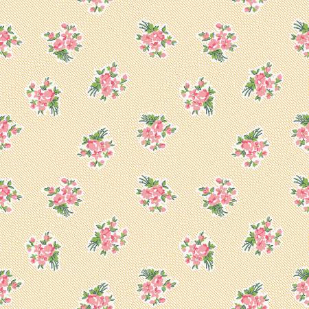 Basin Feedsacks Bouquets Pink