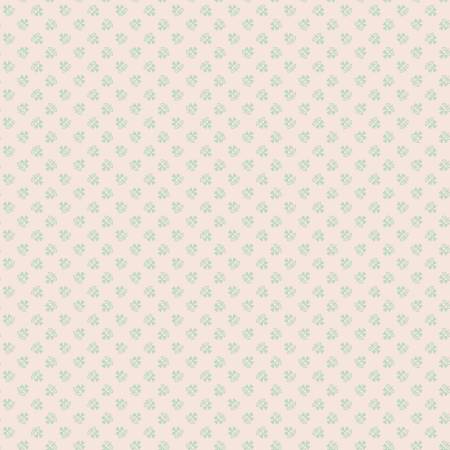 Farmer's Daughter Clover Background Sage