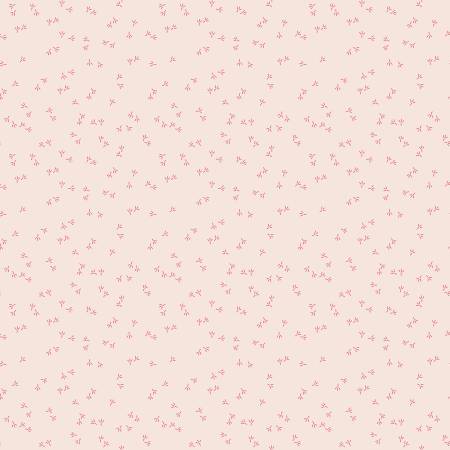Farmer's Daughter Chicken Tracks Background Tea Rose