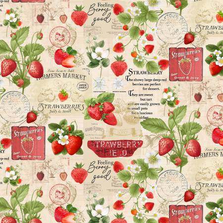 Beige Strawberries Market Chart