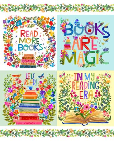 Multi Books Are Magic Panel