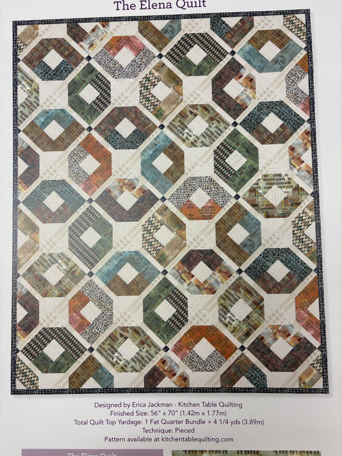The On Your Mark Elena Quilt Kit
