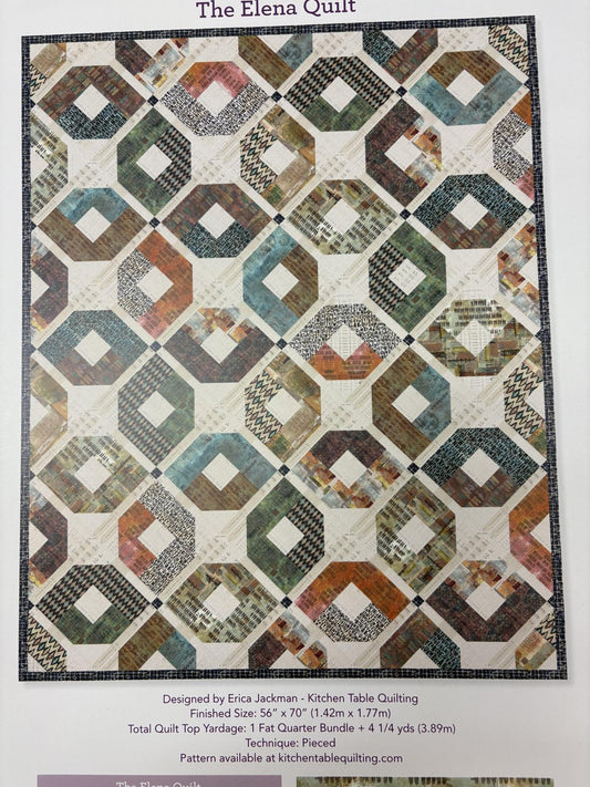 The On Your Mark Elena Quilt Kit