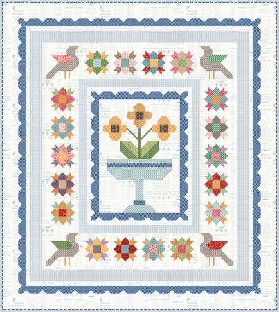 Calico Birds Quilt Kit