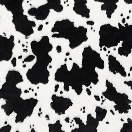 Snow/Black Luxe Cuddle Cow