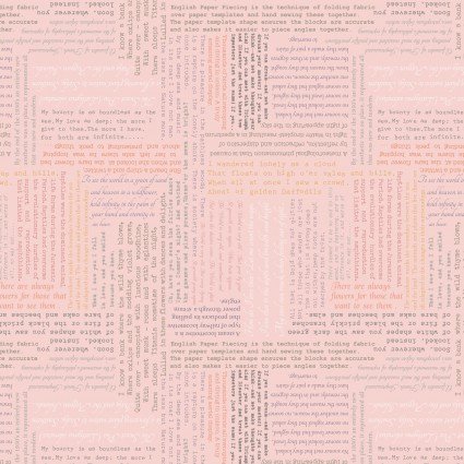 Bookworm Pink Words