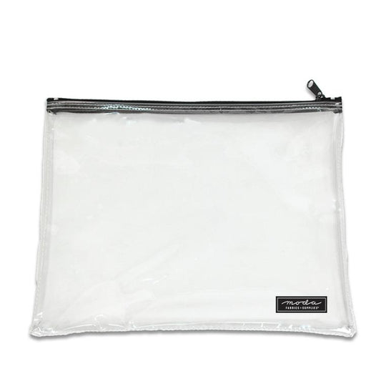 Clear Bag w/ Zipper 14 x 12