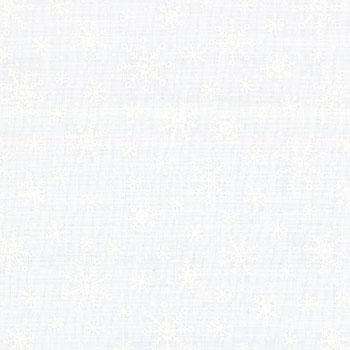 Muslin Mates Snowflakes White