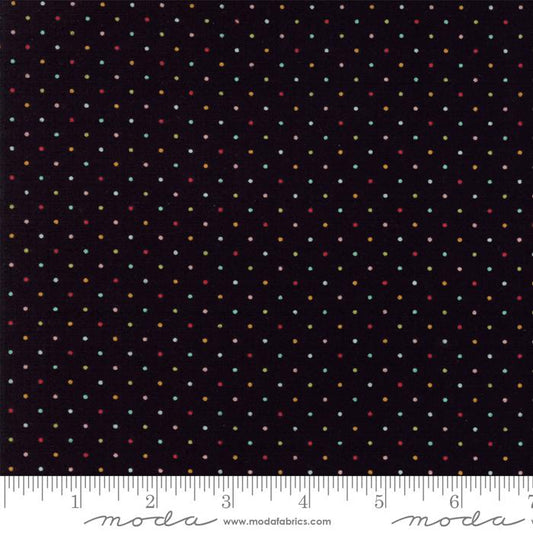 Essential Dots Black Multi 8654 142 Moda Dots #1