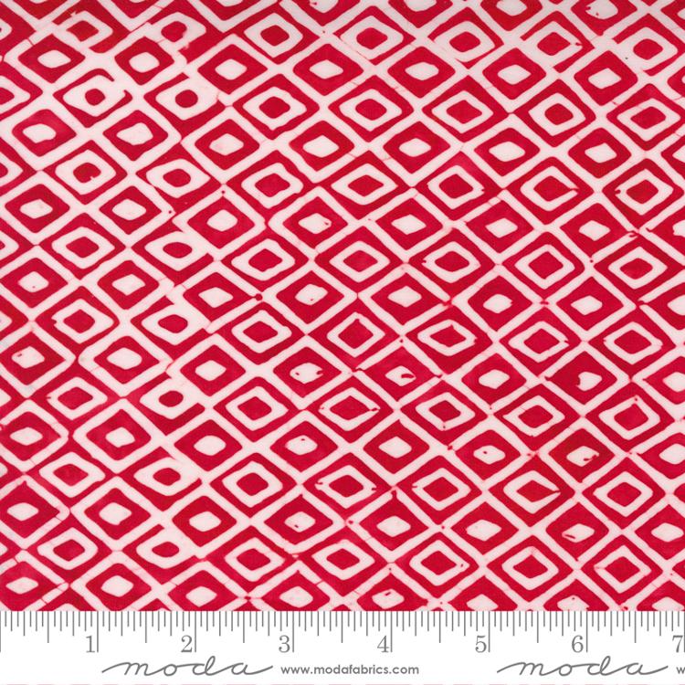 Felicity Batiks Red Diamonds