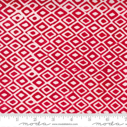 Felicity Batiks Red Diamonds