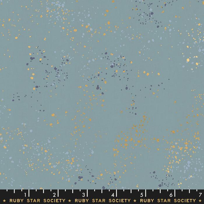 Speckled Metallic Soft Blue