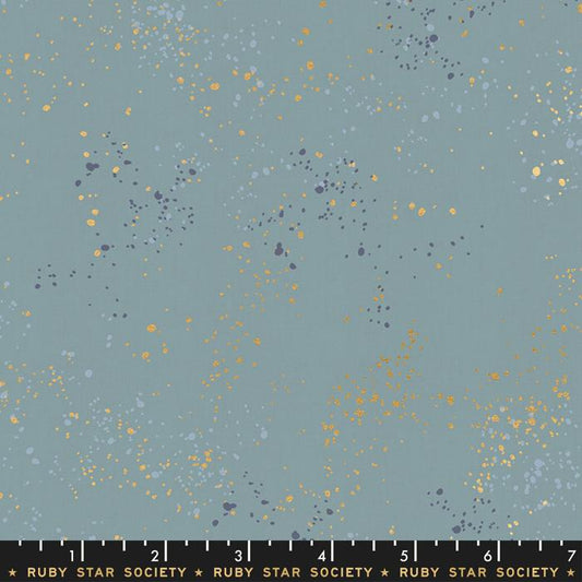 Speckled Metallic Soft Blue