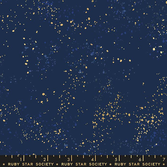 Speckled Metallic Navy