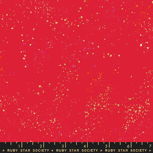 Speckled Metallic Scarlet