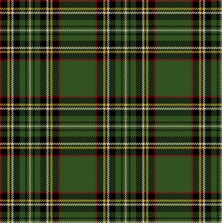 Green Plaids Flannel Holiday Cheer