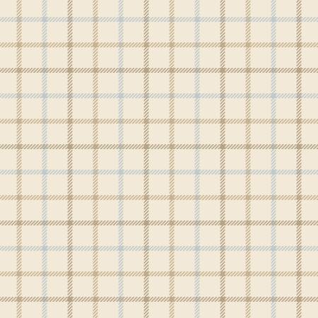 Blue Plaids Flannel Soft & Subtle