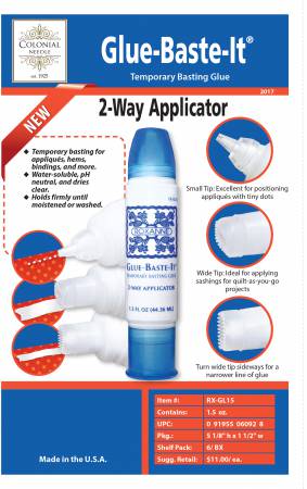 Roxanne Glue Baste It 1.5oz EZ-Squeezie Bottle