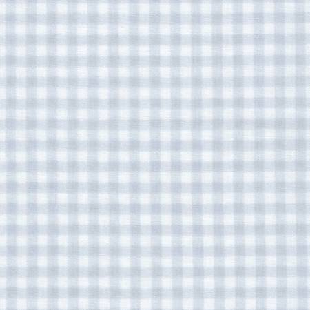 Grey Check - Double Gauze
