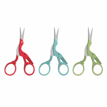 Stork Scissors Display by Lori Holt