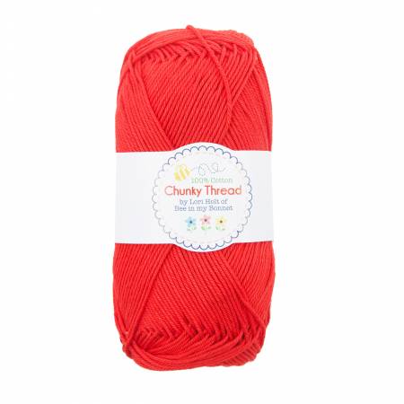 Lori Holt Chunky Thread 50g Red